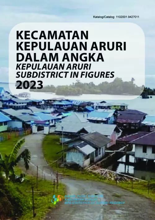 Kecamatan Kepulauan Aruri Dalam Angka 2023